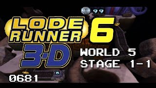 Lode Runner 6 - World 5 Stage 1-1 0681
