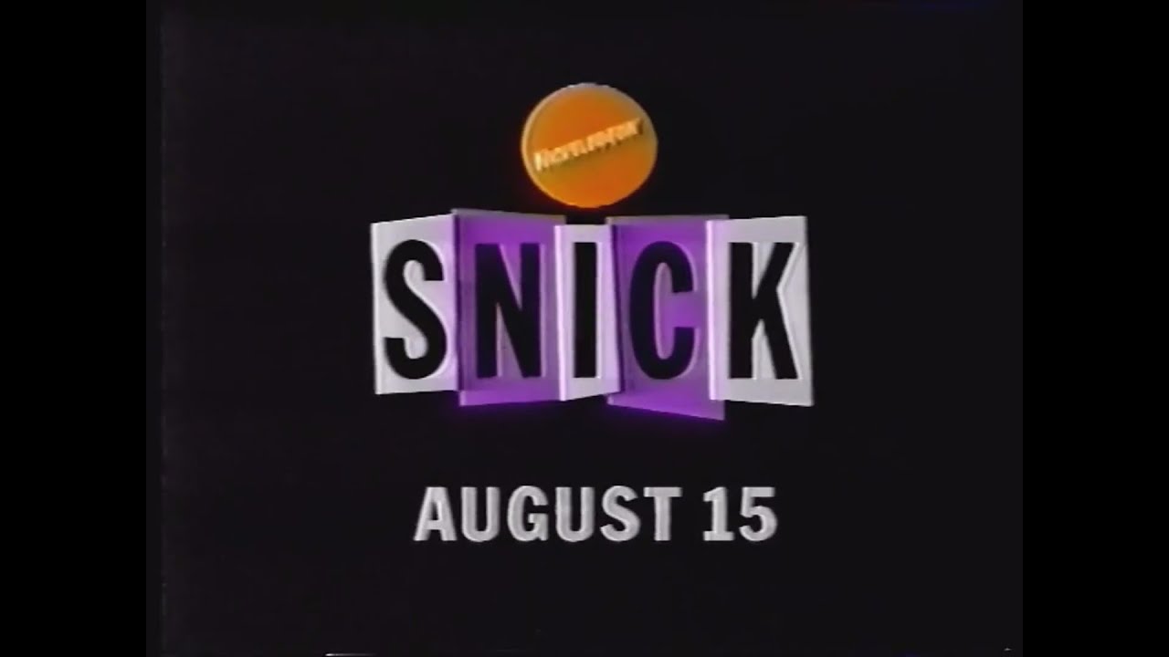 Nickelodeon Commercials from July 1992 (60fps)