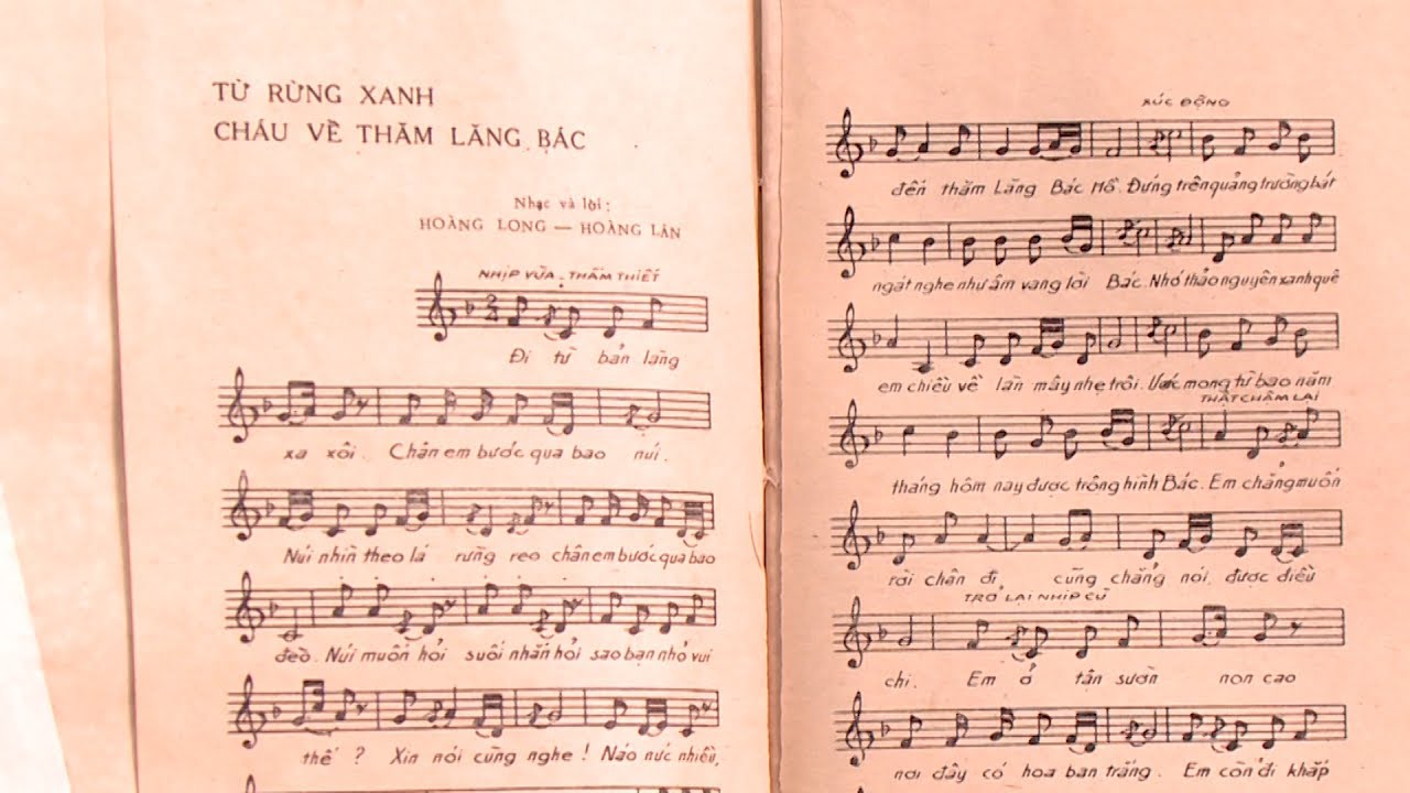 Từ rừng xanh cháu về thăm Lăng Bác - youtube