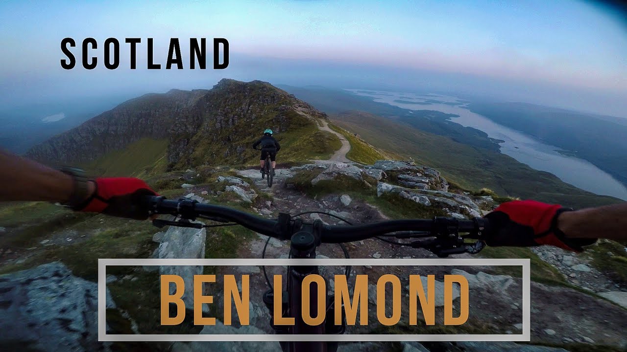 Ben Lomond on MTB Full descent 2021