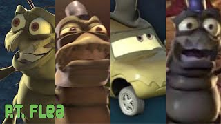 P.t. Flea A Bugs Life Evolution In Movies & Tv 1998 - 2007