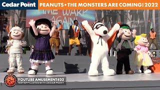 PEANUTS THE MONSTERS ARE COMING, CHARLIE BROWN! Cedar Point HalloWeekends 2022 | amusement420