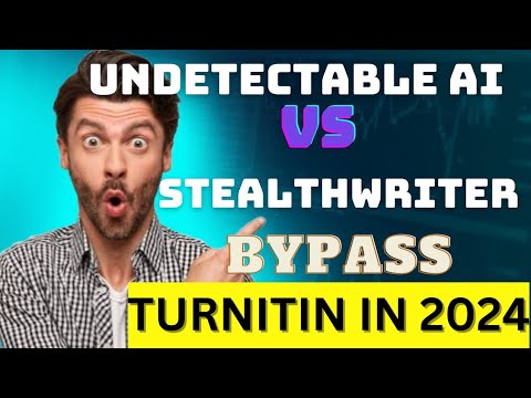 Undetectable AI vs  Stealth writer AI Humanizer to bypass Turnitin AI detector