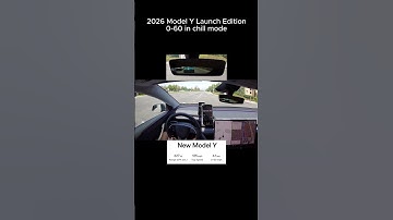 Tesla Model Y Chill Mode 0-60 Test! 🧊