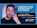 PORTFOLIO + LINKEDIN 🤯¿Qué poner como desarrollador/a web? - LinkedIn: Cómo crear un buen perfil