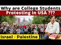 Why are college students protesting in usa   israel  palestine  israel jebasingh  tamil