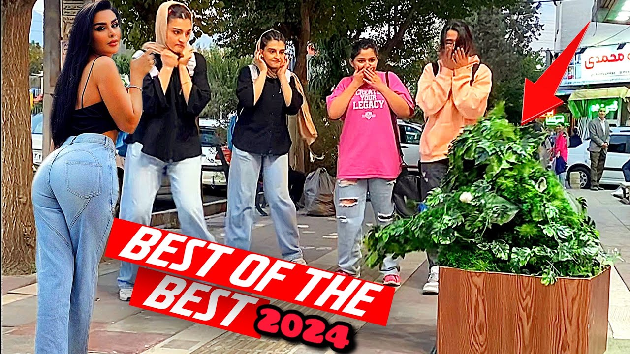 BEST OF THE BEST pretty girls reactions in Tehran Iran 🇮🇷 2024