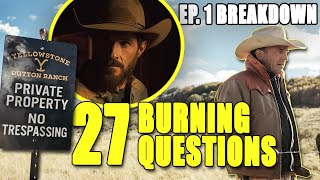 Yellowstone Heartbreak: What Lee Dutton Did Wrong + 27 Burning Questions About Episode 1