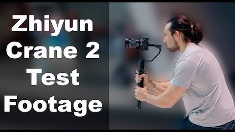Zhiyun Crane 2 Gimbal Test Footage - LA Auto Show | Momentum Productions