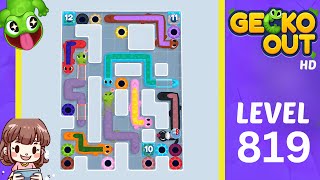 Gecko Out Level 819 Solution Walkthrough