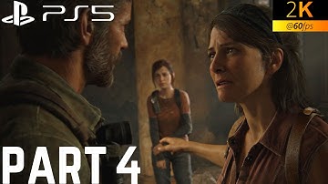 THE LAST OF US PART 1 PS5 Walkthrough Gameplay Part 4 - TESS (FULL GAME)