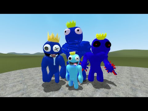 RAINBOW FRIENDS SIZE COMPARISON ALL CHARACTERS in Garry's Mod! 