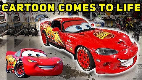 Cartoon Comes to Life: Lightning McQueen Viper Build!