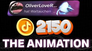 The "WHALE DIVING" ~TikTok Gift Animation~
