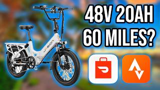 The BEST Jasion EB7 ST Electric Bike Range Test on The Internet!