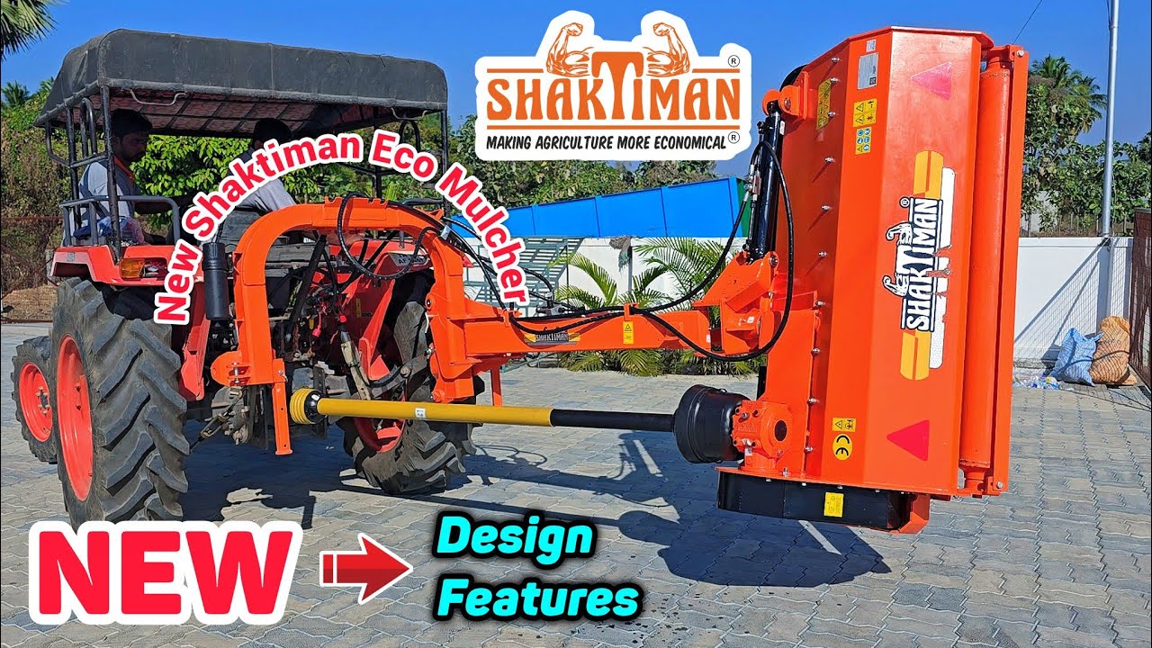 Выпуск нового роторного мульчера Shaktiman ECO | Новый дизайн и дополнительные функции | Сельское...