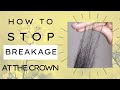 How to Stop Breakage In the Crown | Grow 4C Hair Long