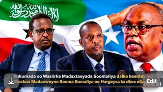 Ibrahim Caydiid: Xukumada oo keentay dalka Wasiirka Madaxtooyada Soomaliya iyo Murashaxii Madaxwayne