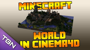 Tutorial - How To Import A Minecraft World In Cinema 4D [Part 1]