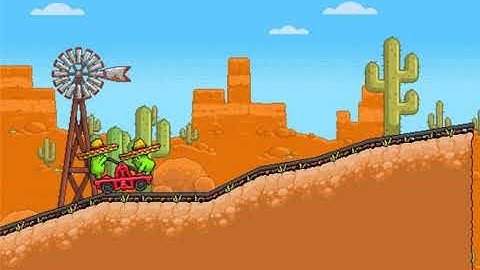 Off The Rails (Nitrome.com) Levels 1-10
