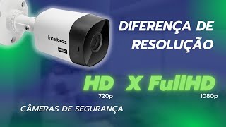 Comparação Resolução Hd 720P X Fullhd 1080P Em Cameras De Seguranca