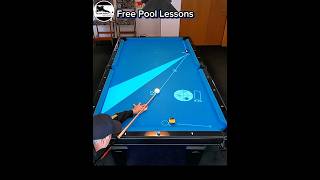 24 Finesse Rail Shot free Pool Lessons