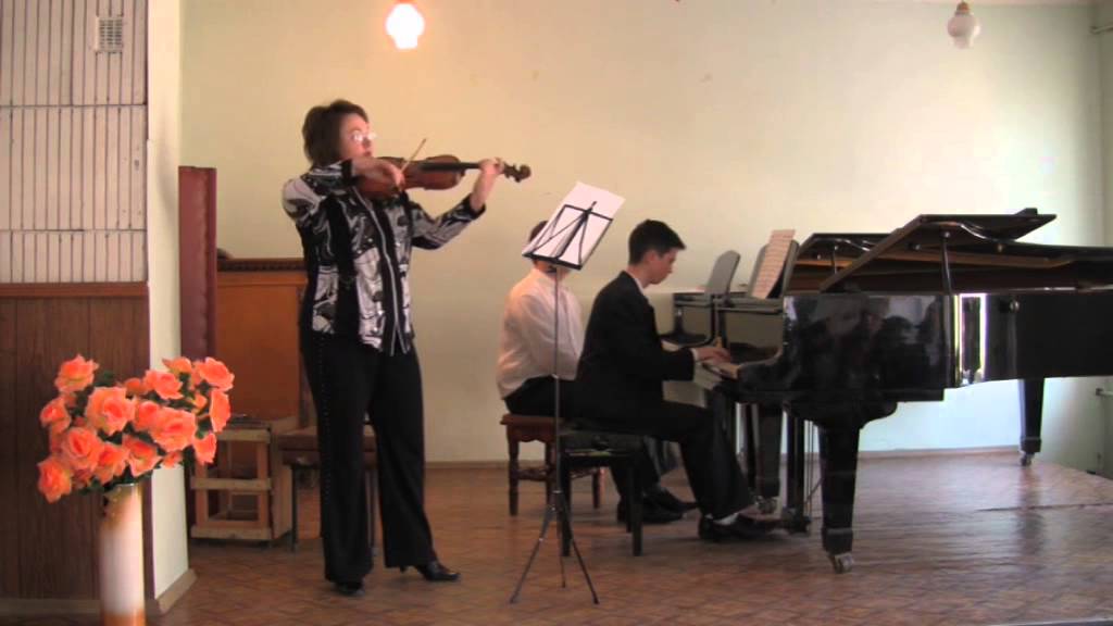 Nikolai Rakov Sonatina for violin and piano - YouTube