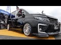 (4K)VERSUS TOYOTA VOXY 2015 custom トヨタ・ヴォクシーカスタム  - スーパーカーニバル2015