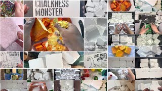 1 Hr of soft & buttery Monster Chalkness GYMCHALK CRUSH COMPILATION-99.99%satisfying• Sleep aid•ASMR screenshot 2