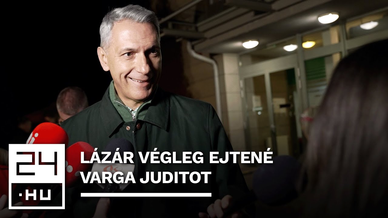 Lázár János: Varga Judit miniszterként összekeverte a kegyelmi kérvény papírjait | 24.hu