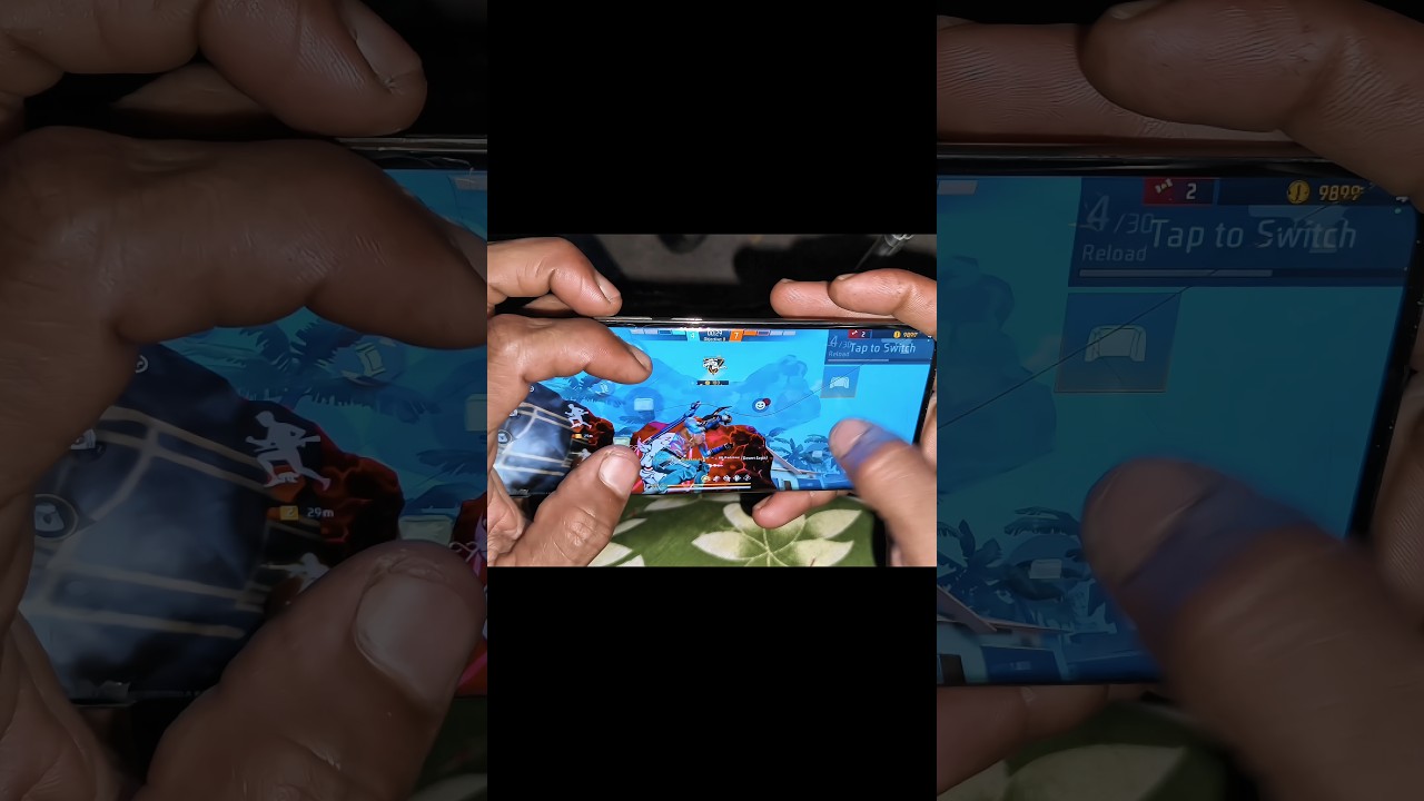 3 Finger ONE TAP HEADSHOT 😱 | Handcam Gameplay 