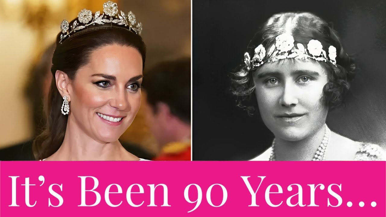 After 90 Years Locked Away, Princess Catherine Revives a Royal Tiara