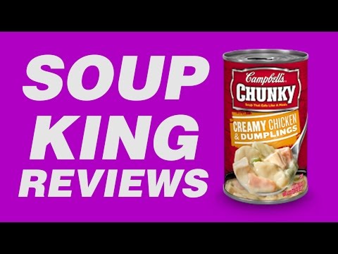 Campbell's Chunky Creamy Chicken and Dumplings Soup - Soup King Reviews