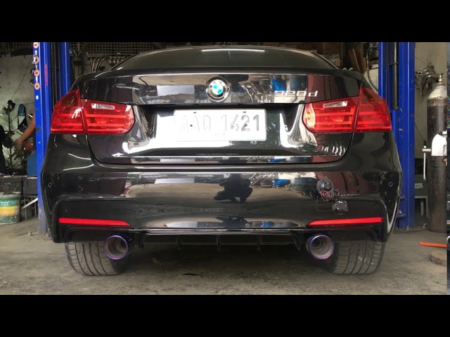 BMW 320D full turboback exhaust system 
