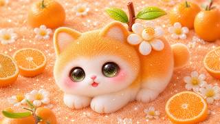 Dive into dreamland in 3 minutes🍊Deep Healing Sleep Music & Dreamy Ambience