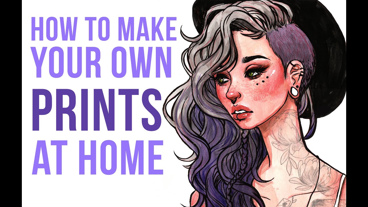 How To Print Your Own Art Prints At Home Printable Form Templates 