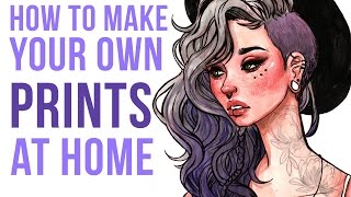 How to Print Your Own Art Prints at Home
