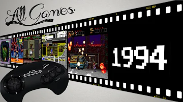 Все игры на Sega Mega Drive / All Games Sega Genesis [1994] (7/10)