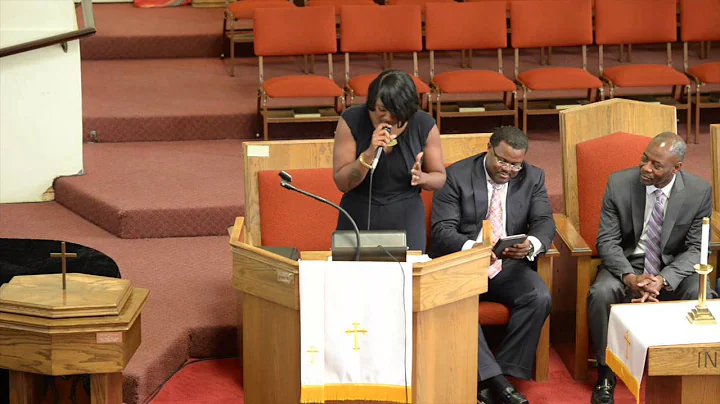 Ja'Mell Fairley Ordination in Amos Temple Church |...