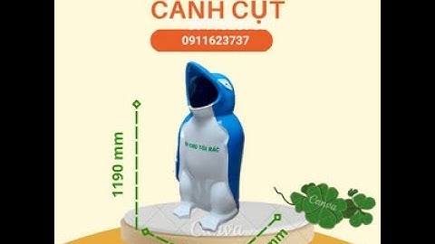Thùng rác chim cánh cụt