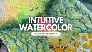 Intuitive Watercolor Painting Session 4: Safe Spaces & Art as Communication #intuitiveart #art