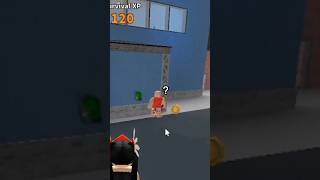 Mm2 Enter Decal Code Id: 10473038000 Sheriff Funny 😂 #roblox #shorts #mm2