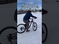 Take this a sign #fypシ #mtbreview #mtbbike #bike #amtb #downhillbike #mtb #snow #mtbtrail #mtbfun