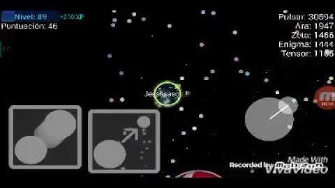 Mi prime vídeo nebulous