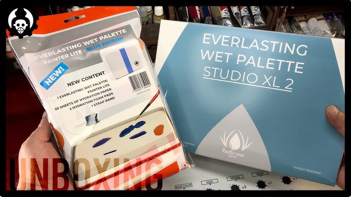 Review: Reusable hydration membranes from the Everlasting Wet Palette 2  Kickstarter » Tale of Painters