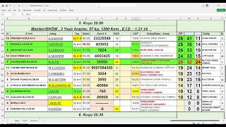 08/24/2026 Elazig Horse Racing Handicap Analysis Bulletin
