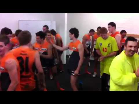 giants preseason GIANTS Vision - GIANTS chanting after beating the Swans Reserves