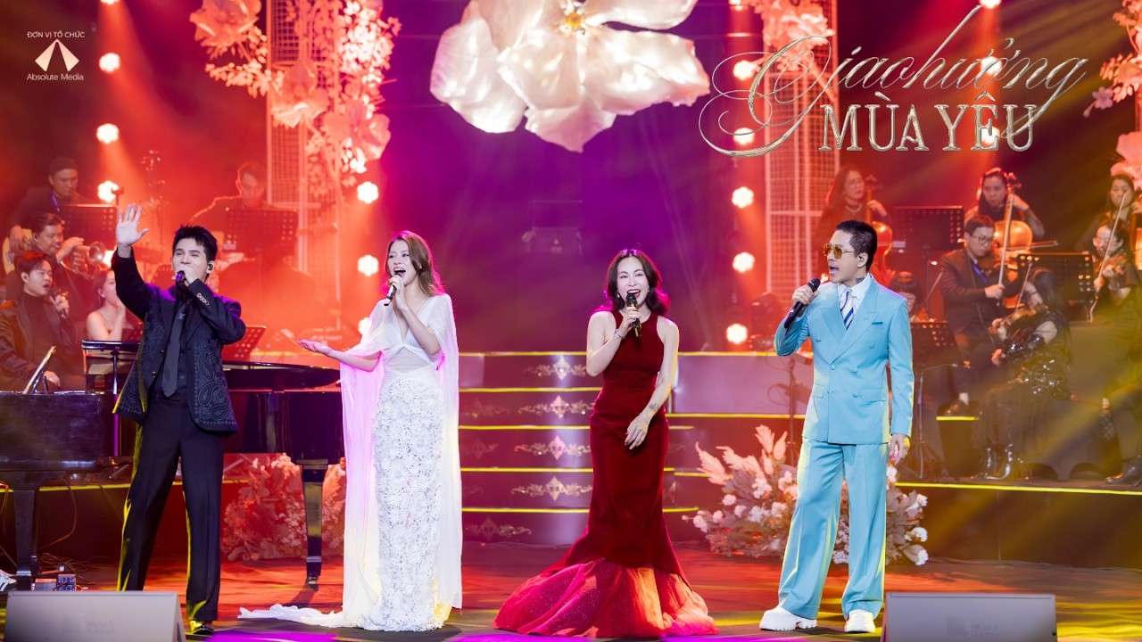 LẮNG NGHE MÙA XUÂN VỀ | Tuấn Hưng, Quốc Thiên, Uyên Linh, Bùi Lan Hương live at GIAO HƯỞNG MÙA YÊU