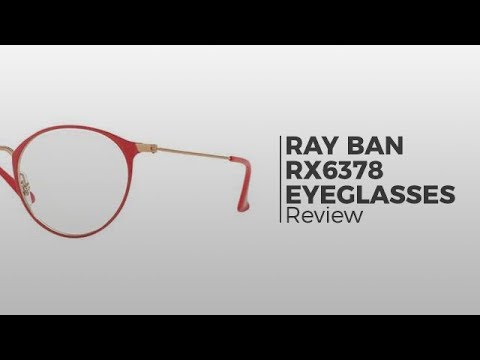 Ray Ban RX6378 Eyeglasses | Flash Preview - YouTube