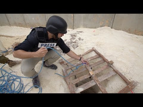 حصريا كاميرا  داخل نفق حزب الله من لبنان إلى إسرائيل